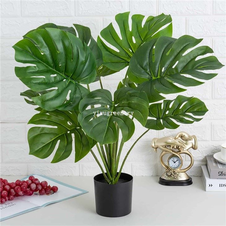Artificial Monstera Leaves