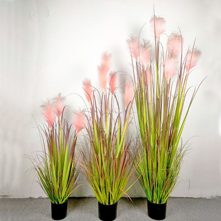 Plantes artificielles d'herbe d'oignon
