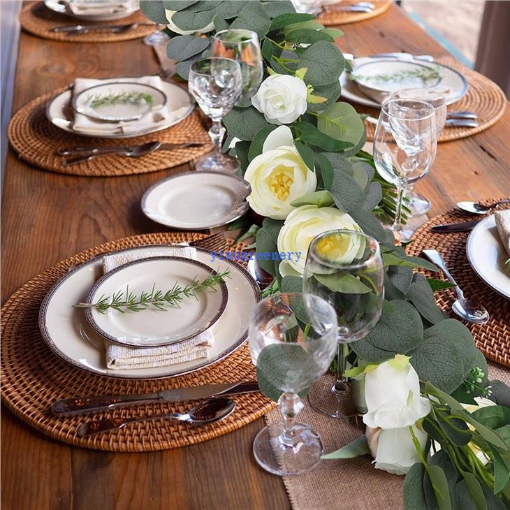 Faux Rose Vine For Wedding Decoration