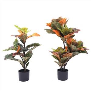 Palmier Croton artificiel